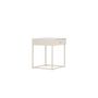 Voir la diapositive 4 : Paris Prix Table de Chevet 1 Tiroir  Bakal  50cm Beige