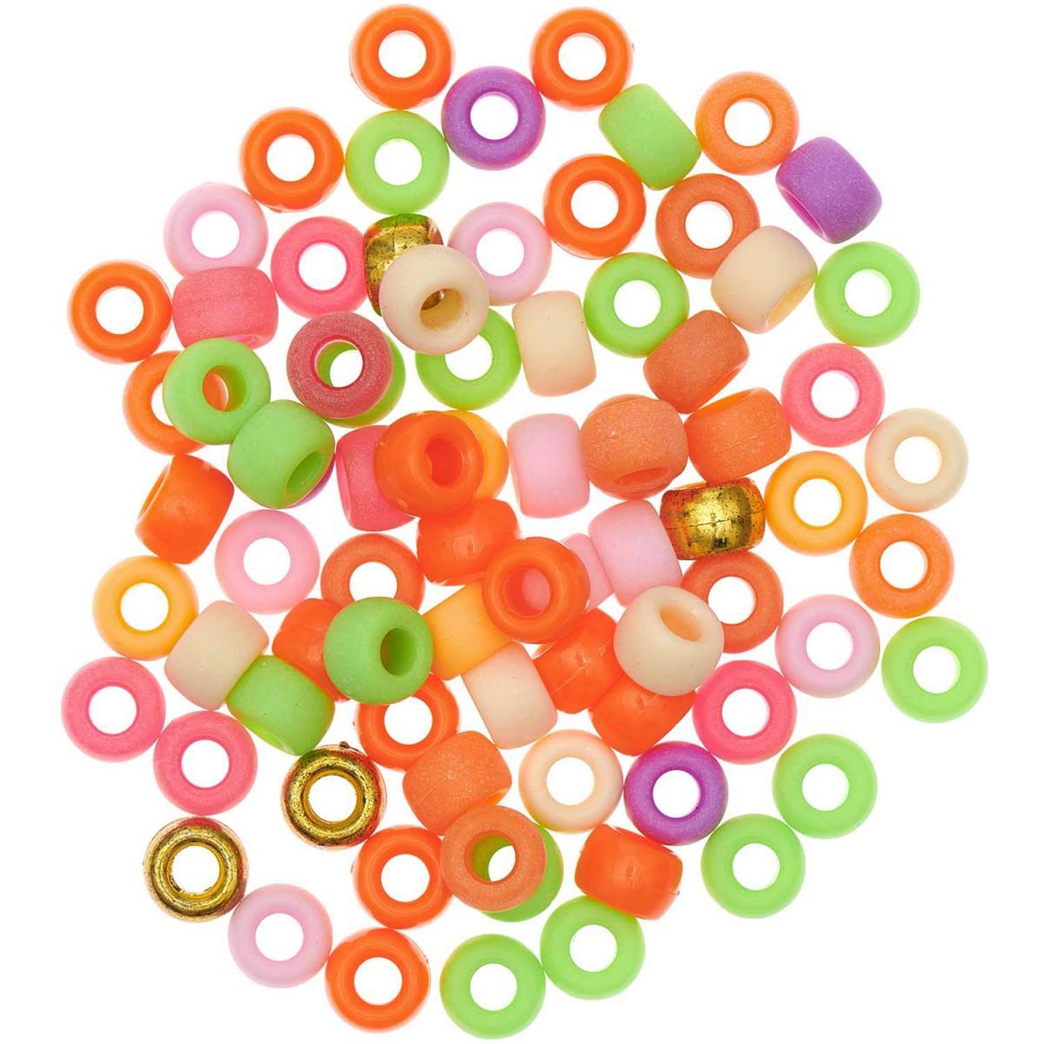 Voir la diapositive 2 : RICO DESIGN Itoshii pack de 80 perles Ponii neon mix