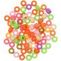 Voir la diapositive 2 : RICO DESIGN Itoshii pack de 80 perles Ponii neon mix