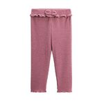 Petit Béguin Legging enfant en tricot Matcha. Coloris disponibles : Rose