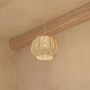 Voir la diapositive 3 : ATMOSPHERA Lampe Suspension  Hipic  32cm Beige