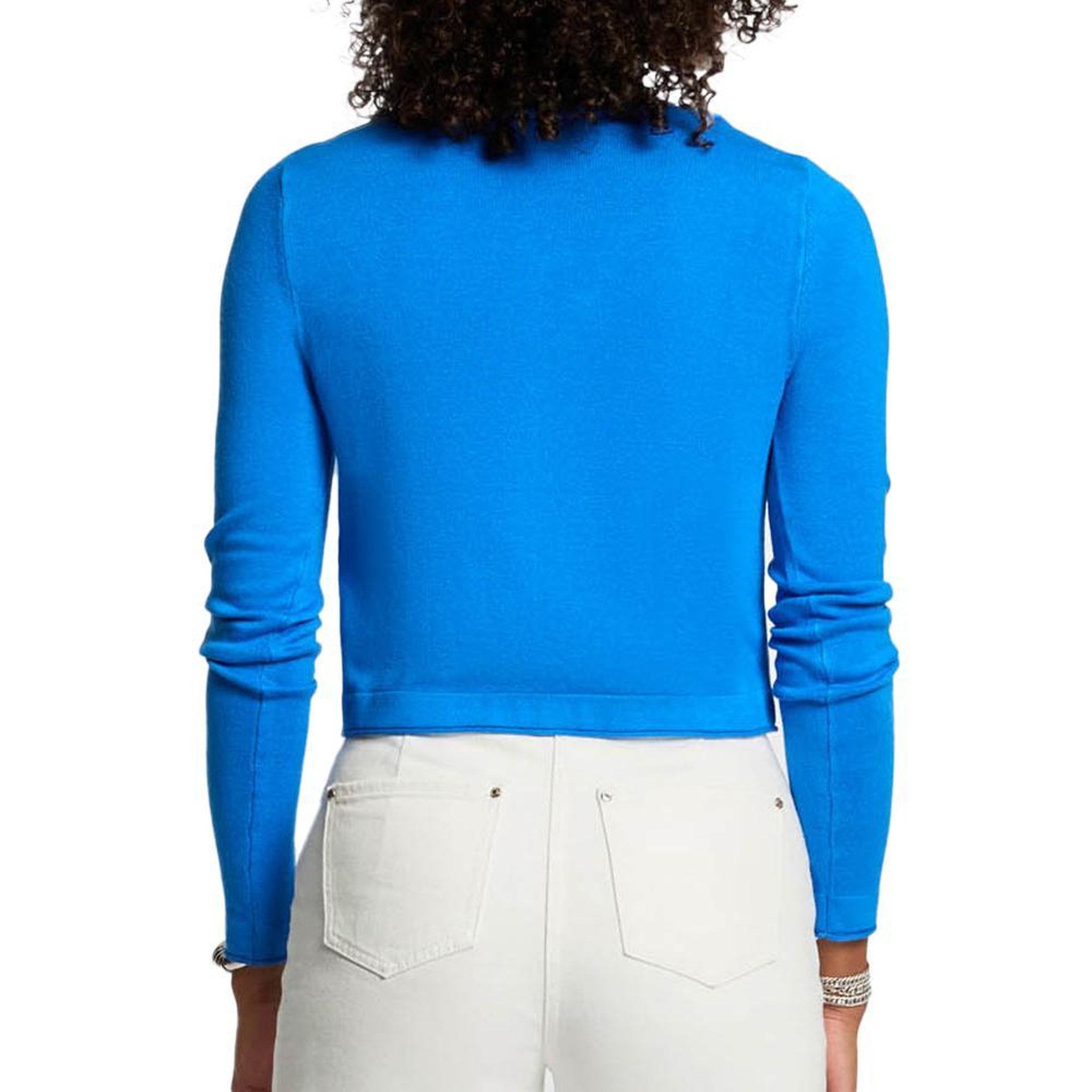 Voir la diapositive 2 : MORGAN Gilet Bleu Femme Morgan Mzina