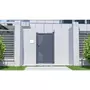 Habitat et Jardin Portillon en aluminium  Jean  - 100 x 173 cm - Anthracite
