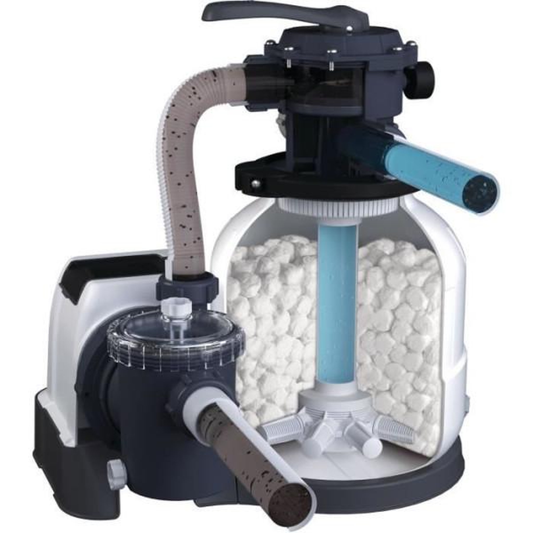 INTEX Balles filtrantes - intex - finesse de filtration 3 a 5 microns - durée de vie 3 a 5 ans