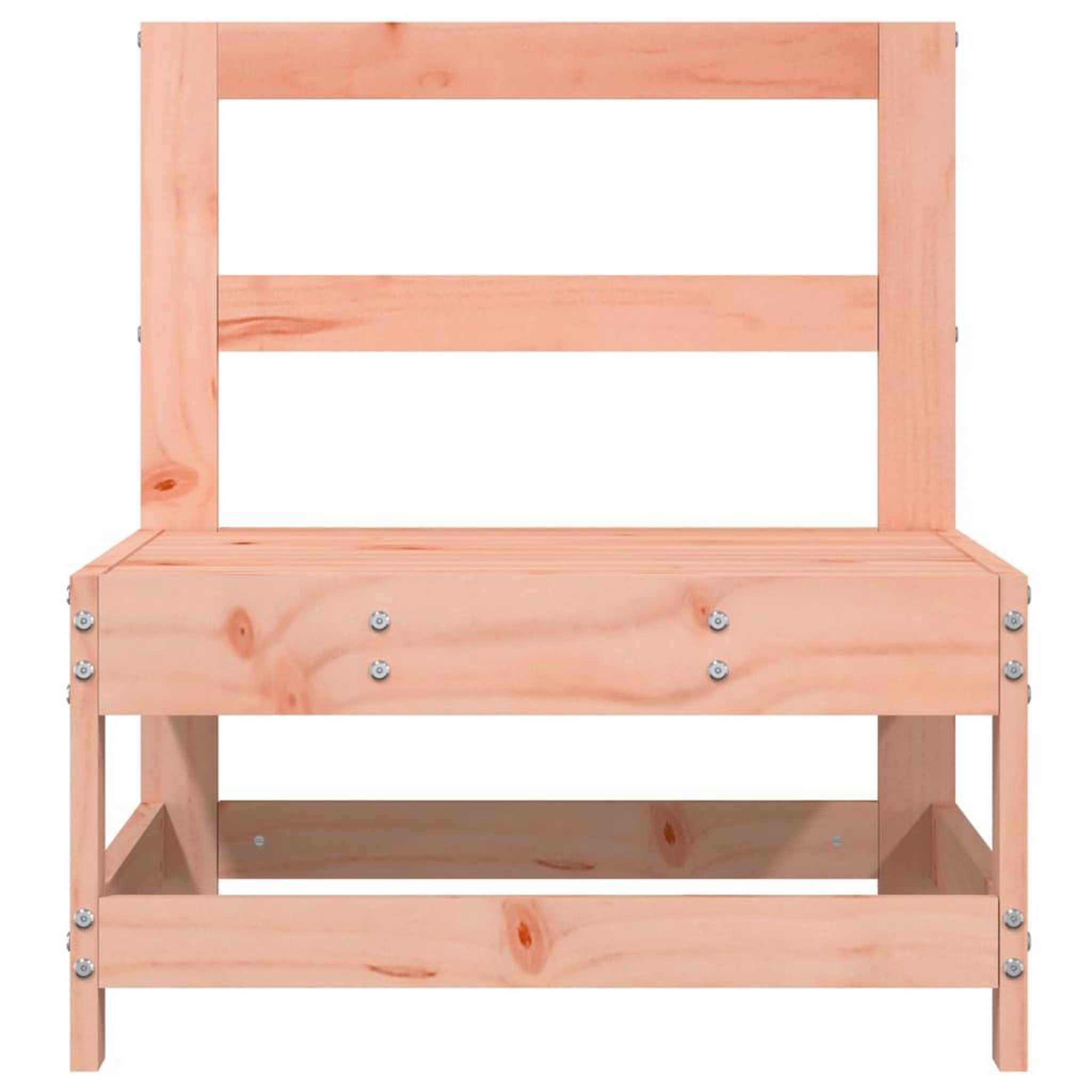 Voir la diapositive 3 : VIDAXL Canape central de jardin bois massif douglas
