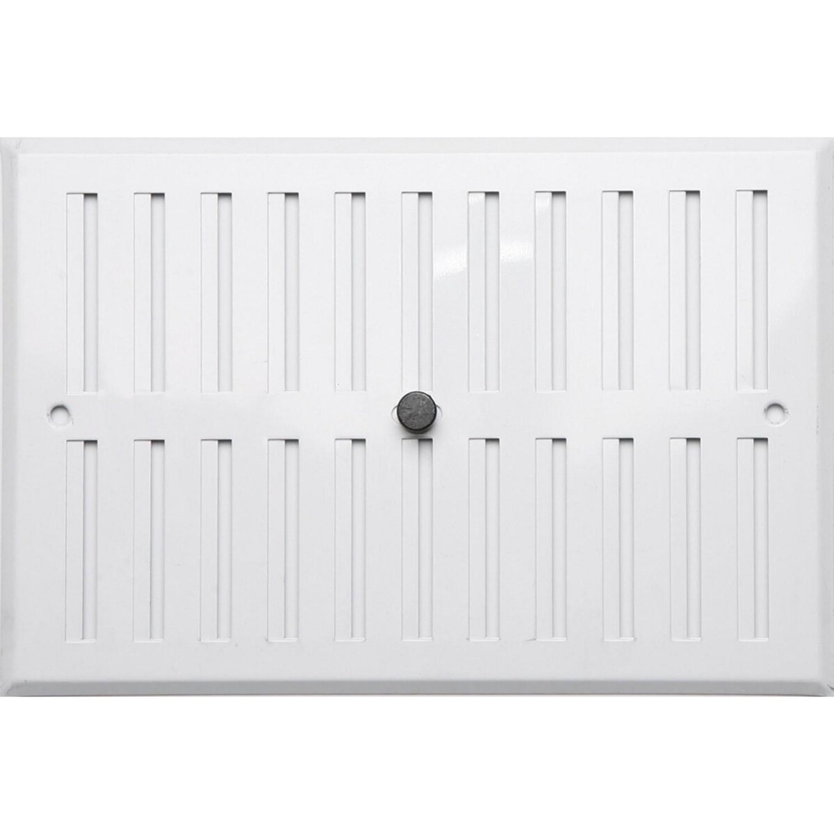 CENTRALE BRICO Grille d'aération aluminium laqué, L.25 x l.17 cm