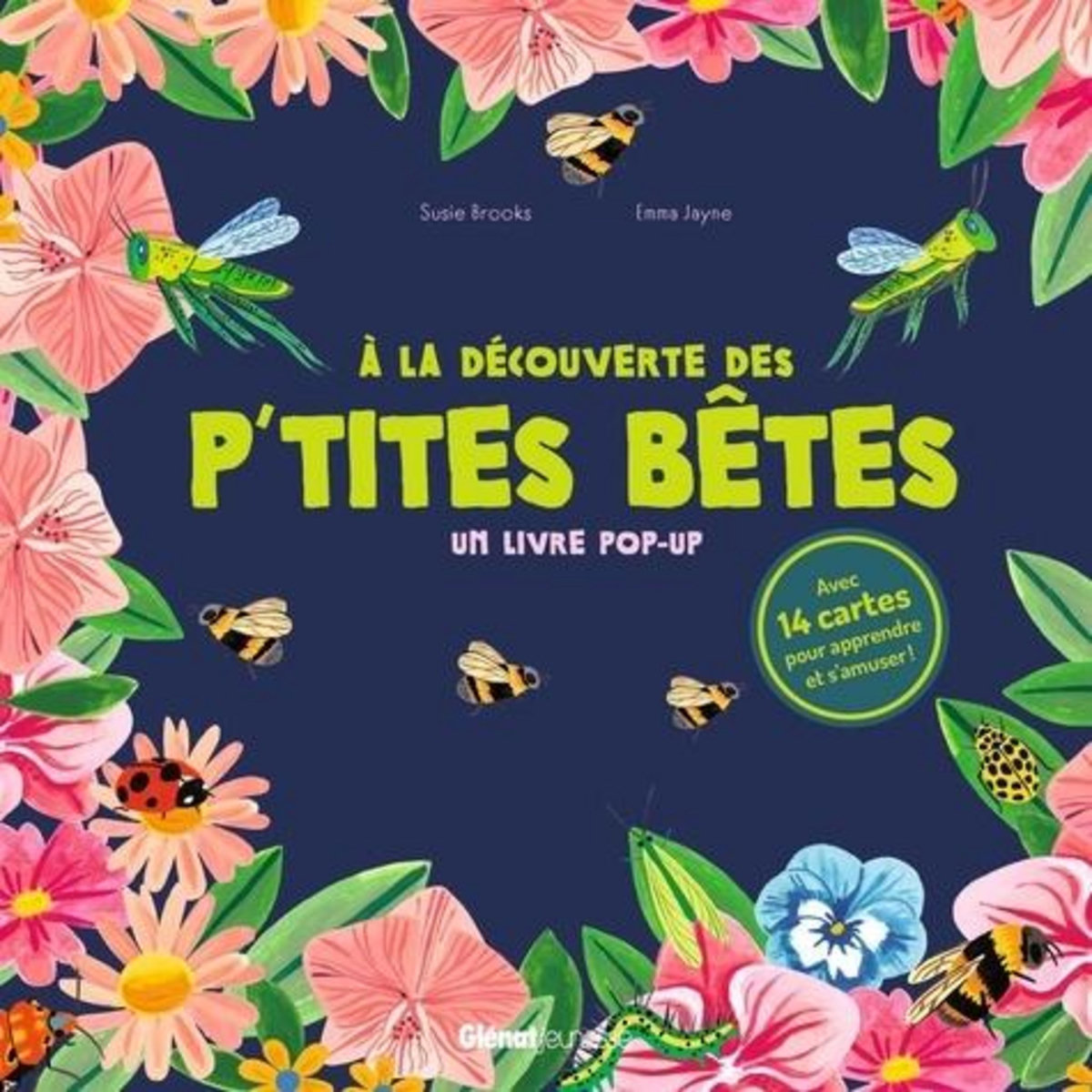 A LA DECOUVERTE DES P'TITES BETES. UN LIVRE POP-UP - AVEC 14 CARTES POUR APPRENDRE ET S'AMUSER !, Brooks Susie