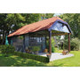 Voir la diapositive 3 : Habitat et Jardin Abri jardin  Cork  - 8.88 m² - 2.98 x 2.65 x 3.09 m - 28 mm