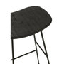 Voir la diapositive 5 : Paris Prix Tabouret de Bar en Bois  Teck  74cm Noir