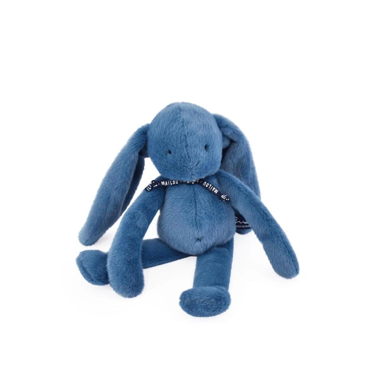 MAILOU Lapin Meloe 37cm - Bleu Intense