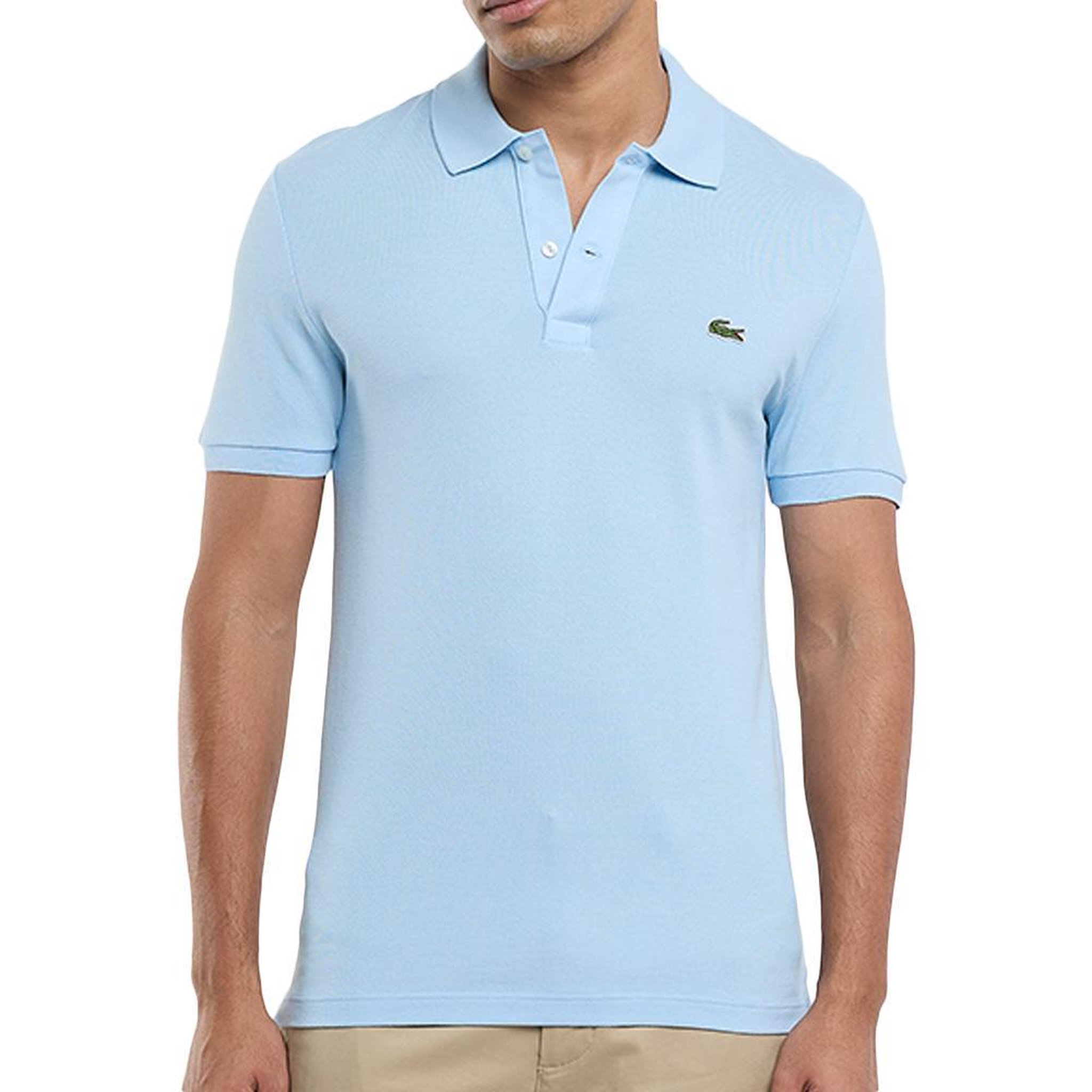 Voir la diapositive 1 : Lacoste Polo Bleu Clair Homme Lacoste 3D3