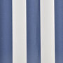 Voir la diapositive 3 : VIDAXL Toile d'auvent Bleu et blanc 450x300 cm