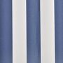 Voir la diapositive 3 : VIDAXL Toile d'auvent Bleu et blanc 450x300 cm