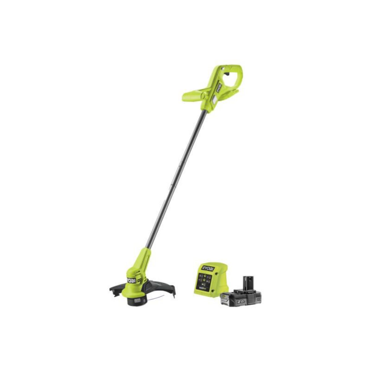 Ryobi Coupe bordures - dresse bordures RYOBI 18V One+ - 1 batterie 2,0 Ah - 1 chargeur - RY18LT23A-120