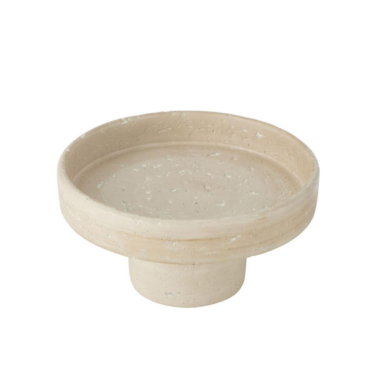 Paris Prix Plateau Déco en Ciment  Olina  28cm Crème