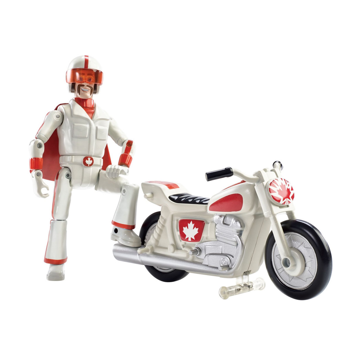 MATTEL Toy Story 4 - Figurine 17 cm Duke Caboom et sa moto Boom Boom Bike