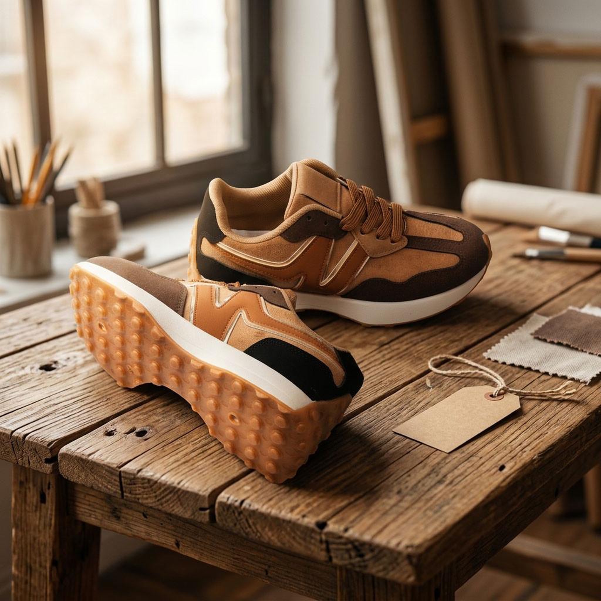 Voir la diapositive 4 : OZABI OZABI Baskets Runner Femme Mesh Logo W 4 Coloris