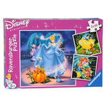 RAVENSBURGER RAVENSBURGER Disney Princess, 3x49st.