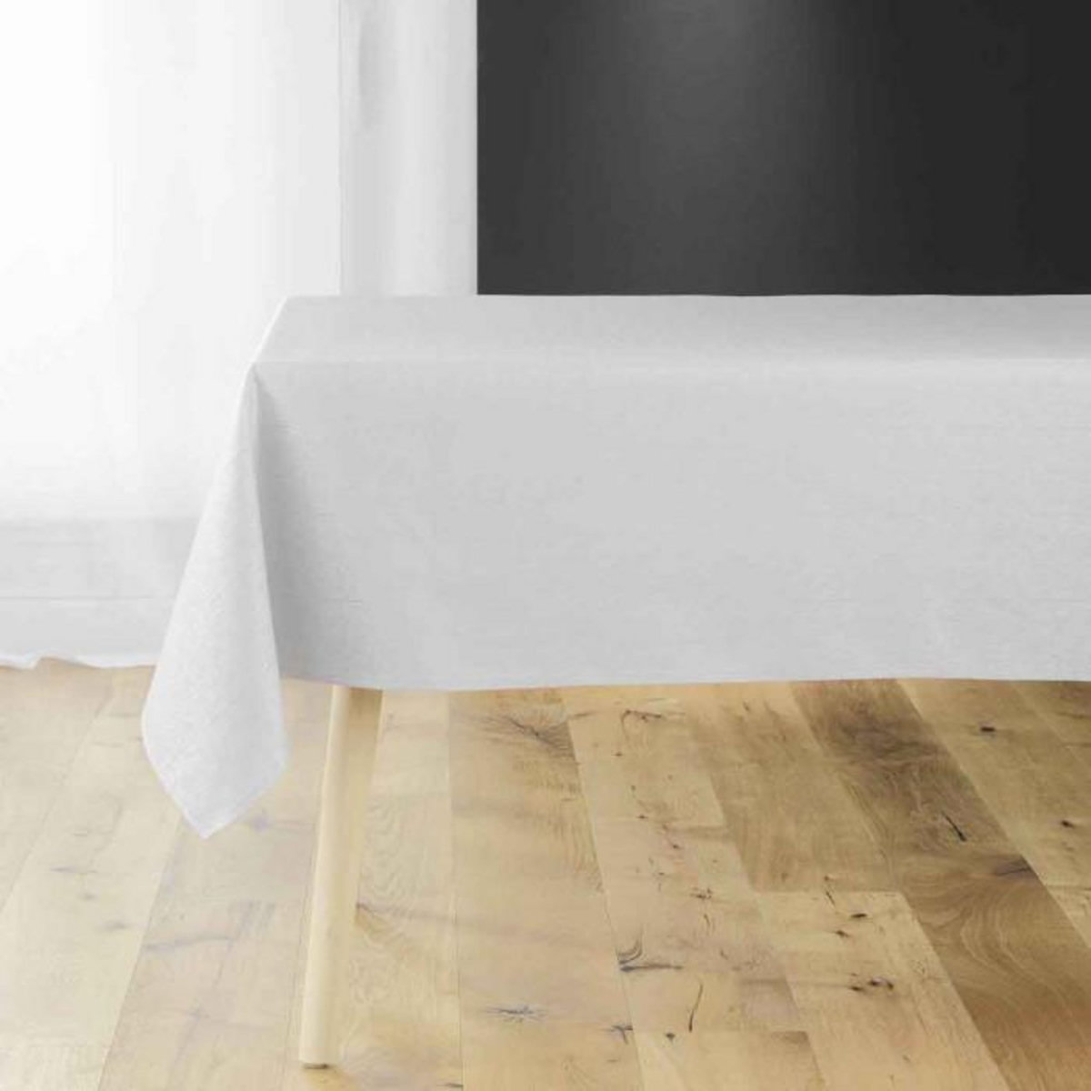 Paris Prix Nappe Jacquard Déco  Debbie  140x240cm Perle