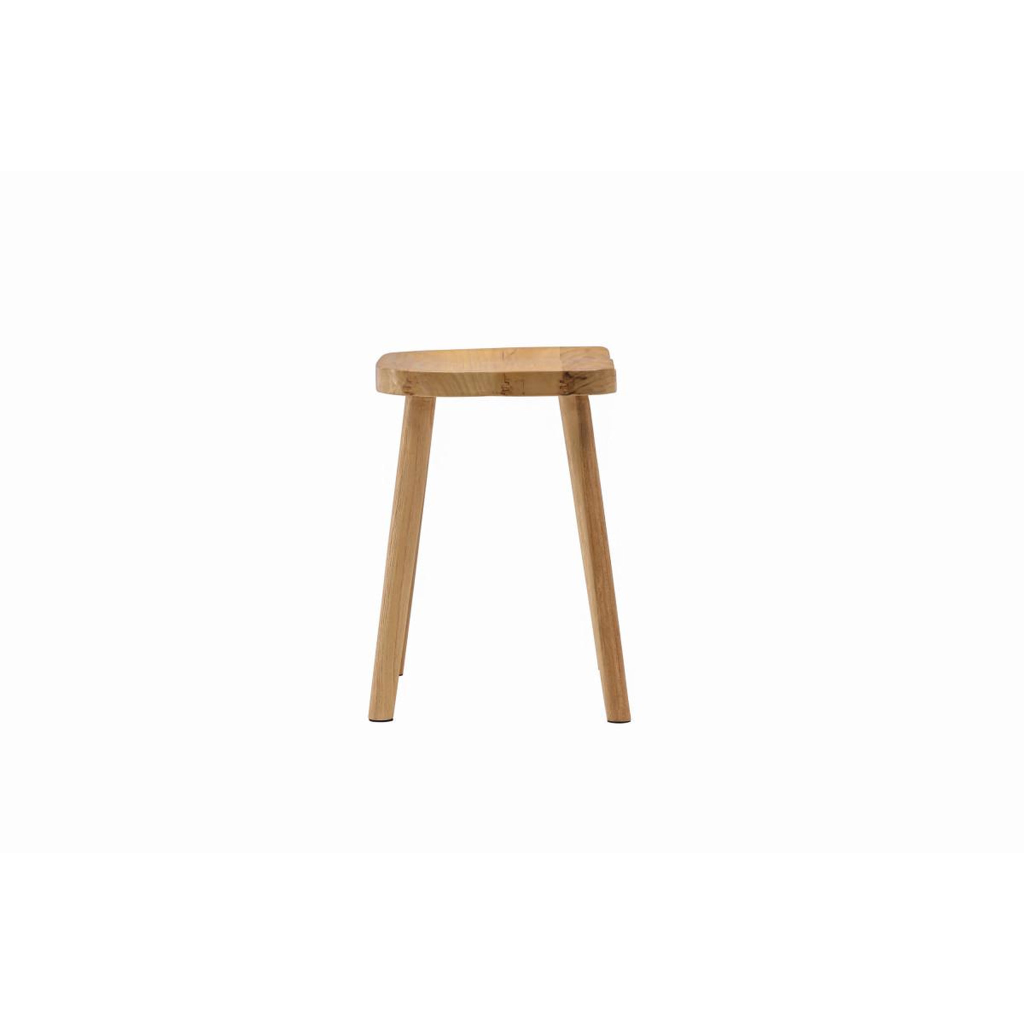 Voir la diapositive 3 : Paris Prix Tabouret en teck  orust  44cm naturel