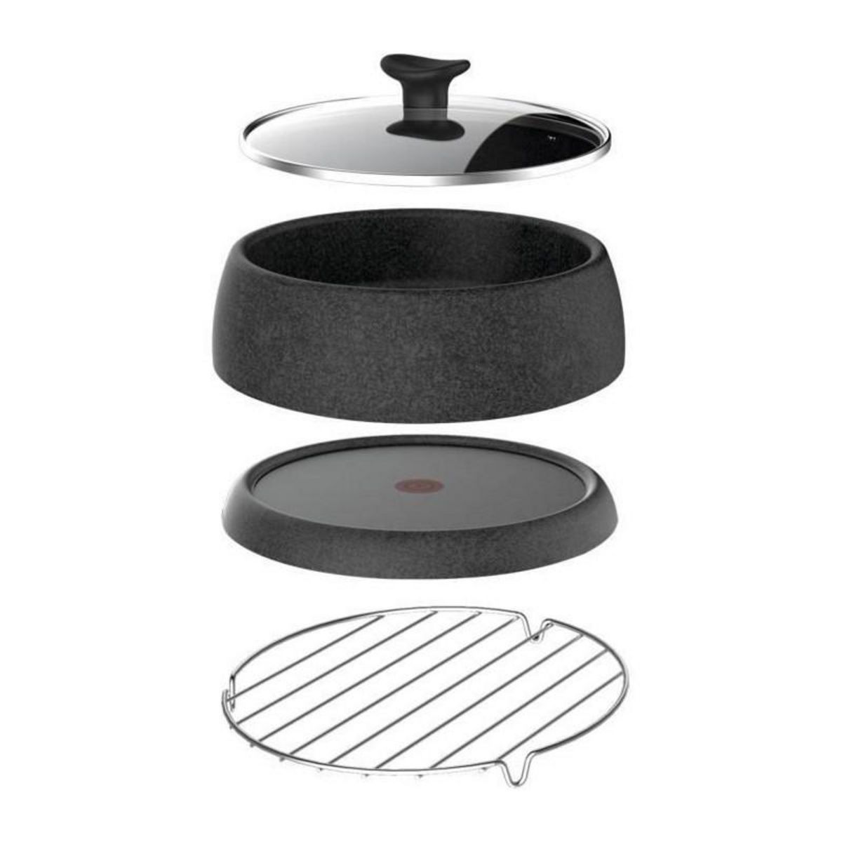 TEFAL Appareil à raclette 6 personnes 850w - RE12C812