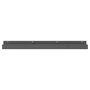 Voir la diapositive 4 : VIDAXL Etageres murales 2 pcs Gris 110x12x9 cm Bois de pin massif