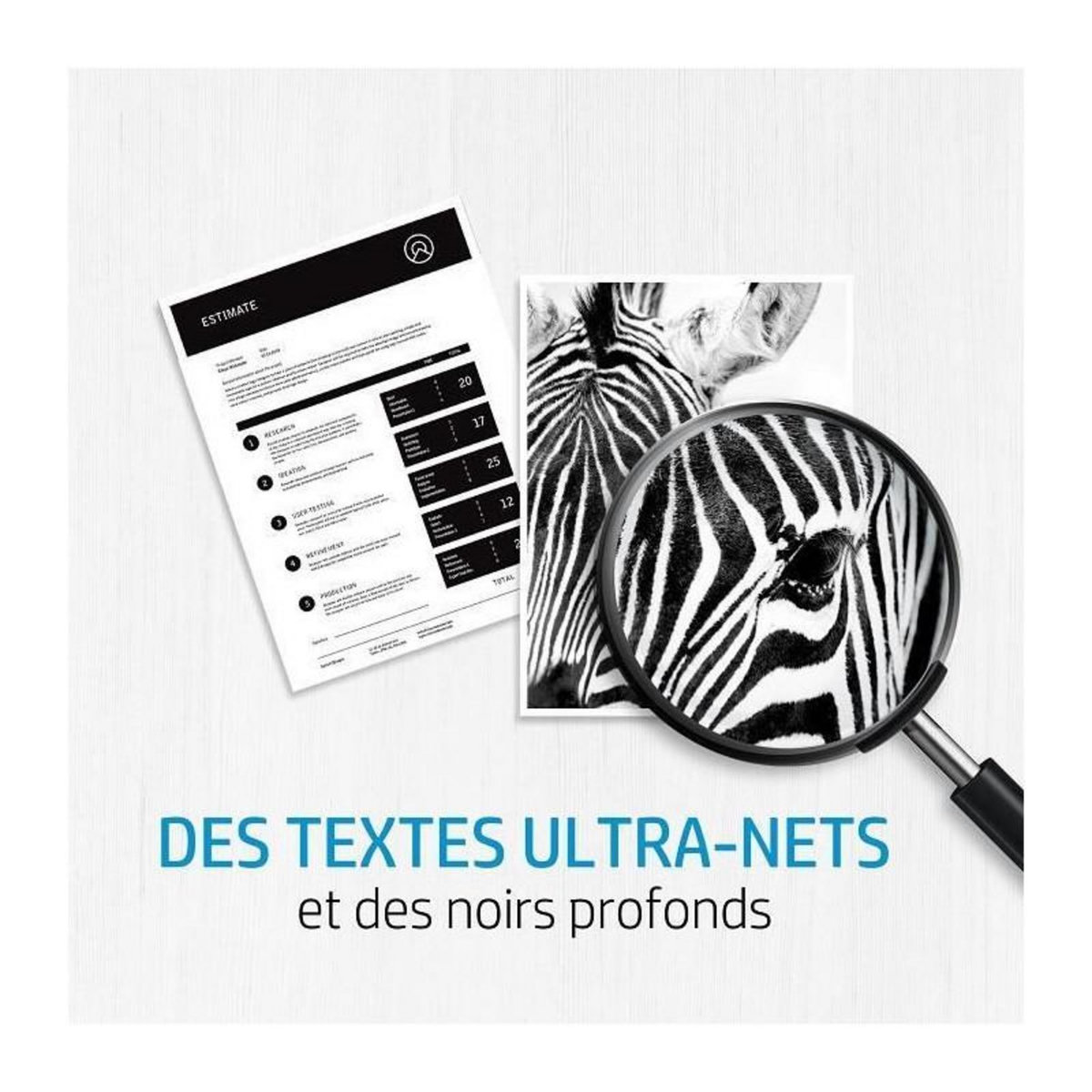 HP HP 125A Cartouche de toner noir LaserJet authentique (CB540A) pour HP Color LaserJet CM1312/CP1215/CP1217/CP1515/CP1518