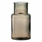 Paris Prix Vase Cylindrique en Verre  Tomba  27cm Marron