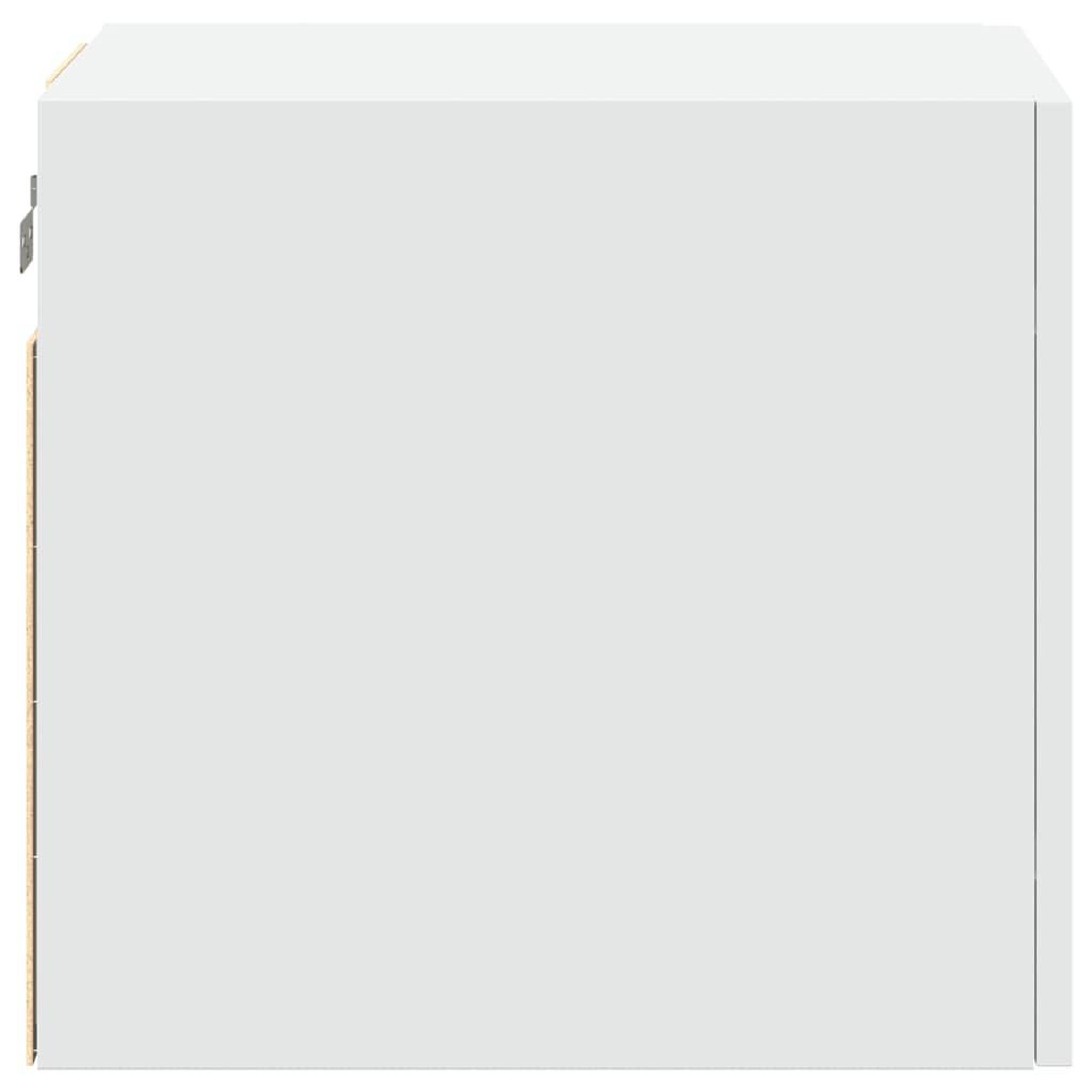 Voir la diapositive 5 : VIDAXL Armoire murale blanc 40x42,5x40 cm bois d'ingenierie