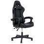 Voir la diapositive 2 : Paris Prix Fauteuil de Bureau  Gamer  117-127cm Noir
