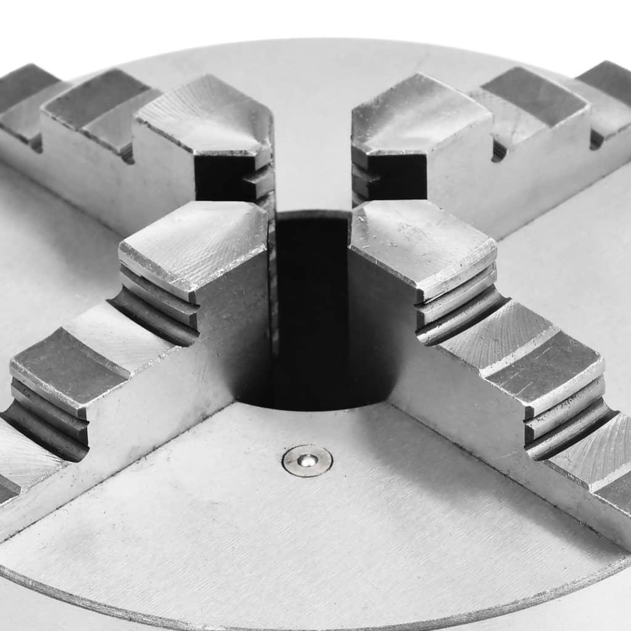 Voir la diapositive 5 : VIDAXL Mandrin de tour auto-centrant a 4 machoires 200 mm Acier