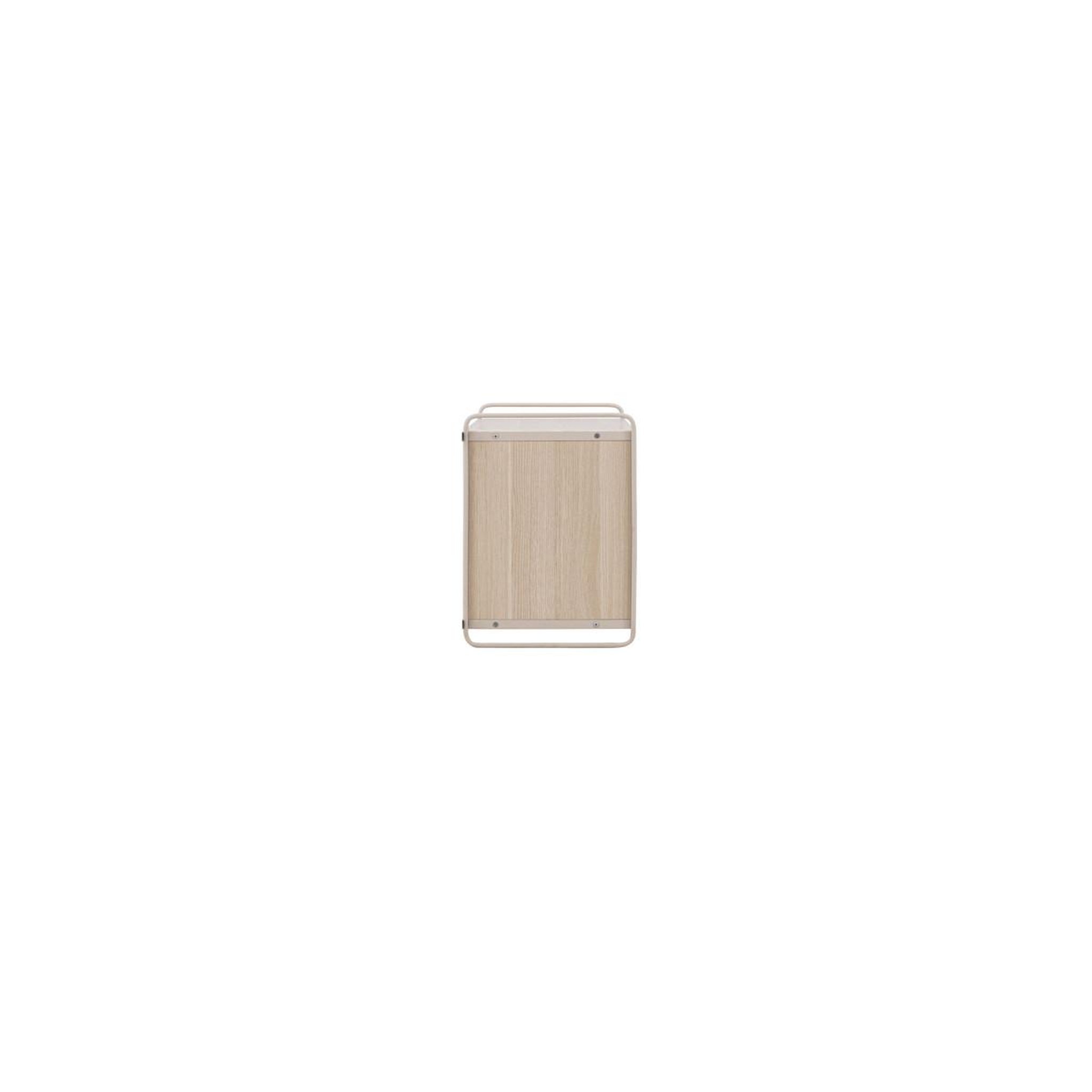 Voir la diapositive 2 : Paris Prix Étagère murale 2 portes  paris  122cm naturel