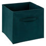 Voir la diapositive 1 :  Boîte de Rangement Pliable  Basic  31x31cm Pétrole
