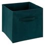 Voir la diapositive 1 :  Boîte de Rangement Pliable  Basic  31x31cm Pétrole