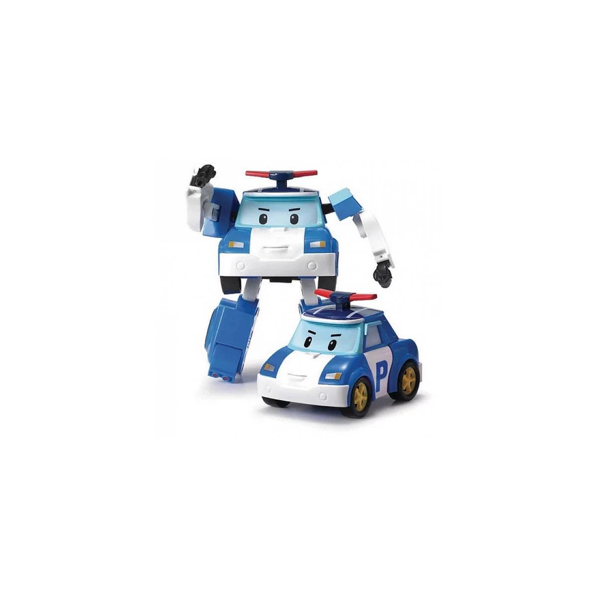 Voir la diapositive 2 : SILVERLIT Robocar Vehicule Transformable Poli