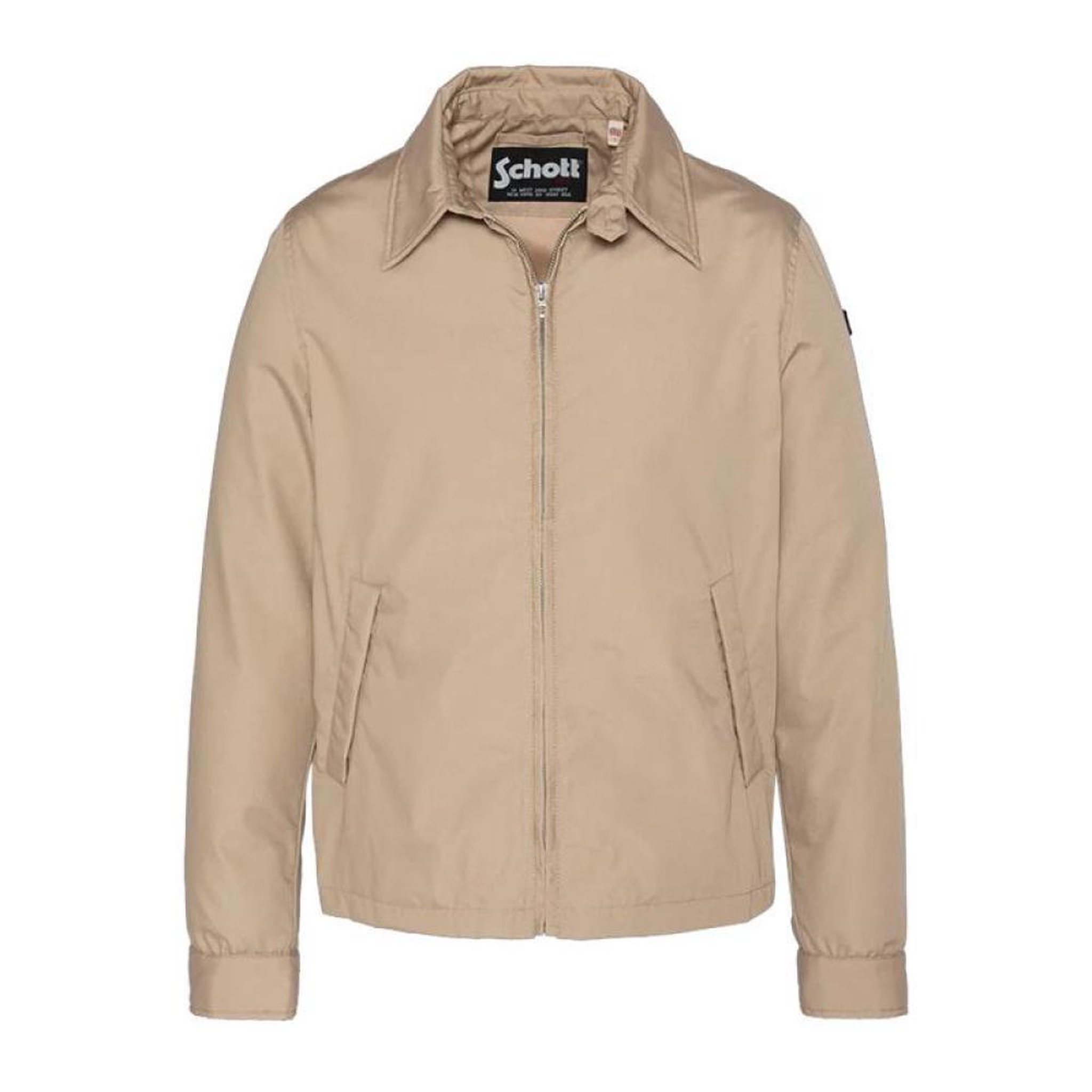 Voir la diapositive 1 : Schott Blouson Beige Homme Schott Evano