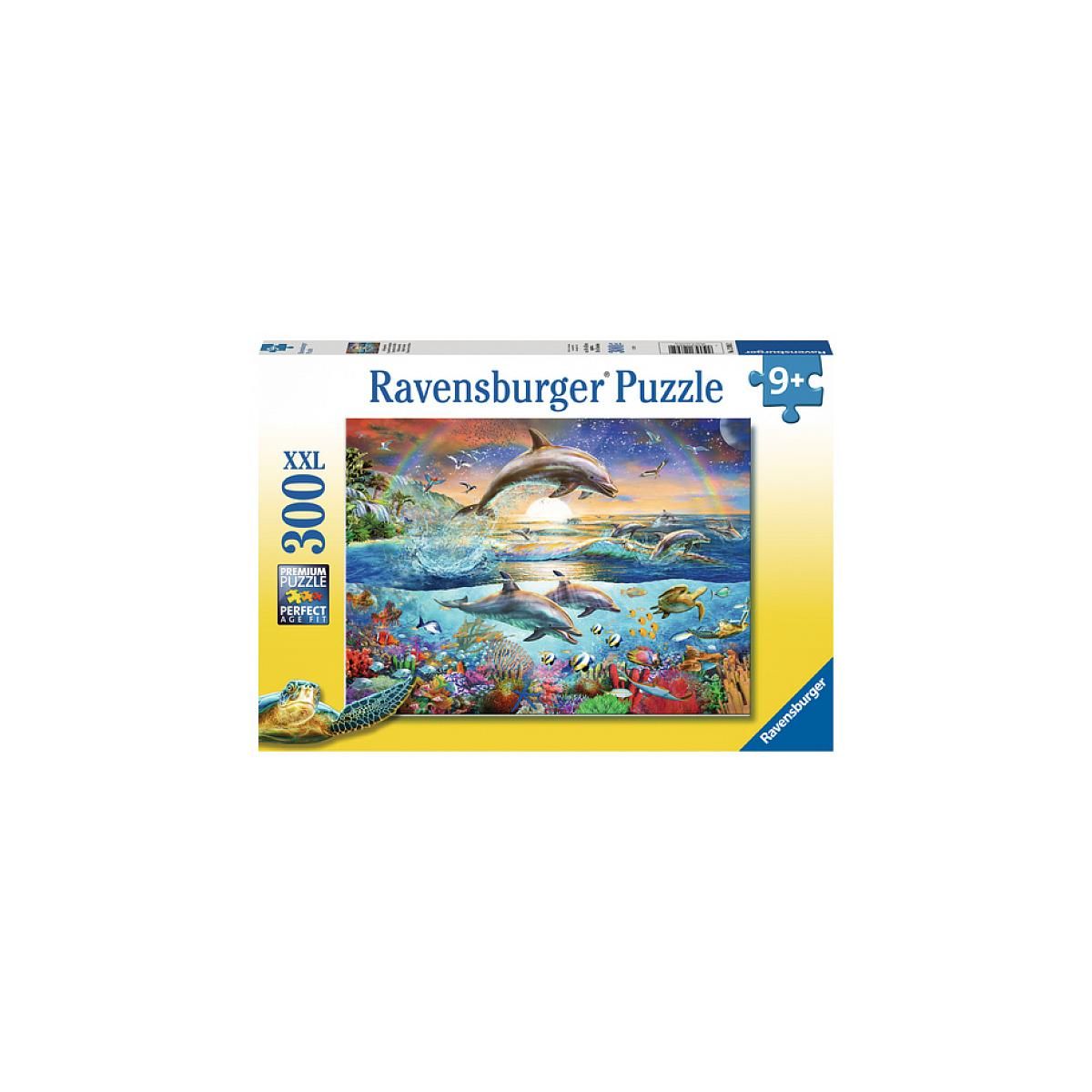 RAVENSBURGER Puzzle Le Paradis Des Dauphins 300 pieces