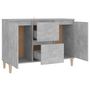 Voir la diapositive 4 : VIDAXL Buffet gris beton 101x35x70 cm bois d'ingenierie