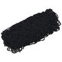 Voir la diapositive 2 : VIDAXL Filet pour remorque avec corde elastique noir 4,5x2,5 m PP