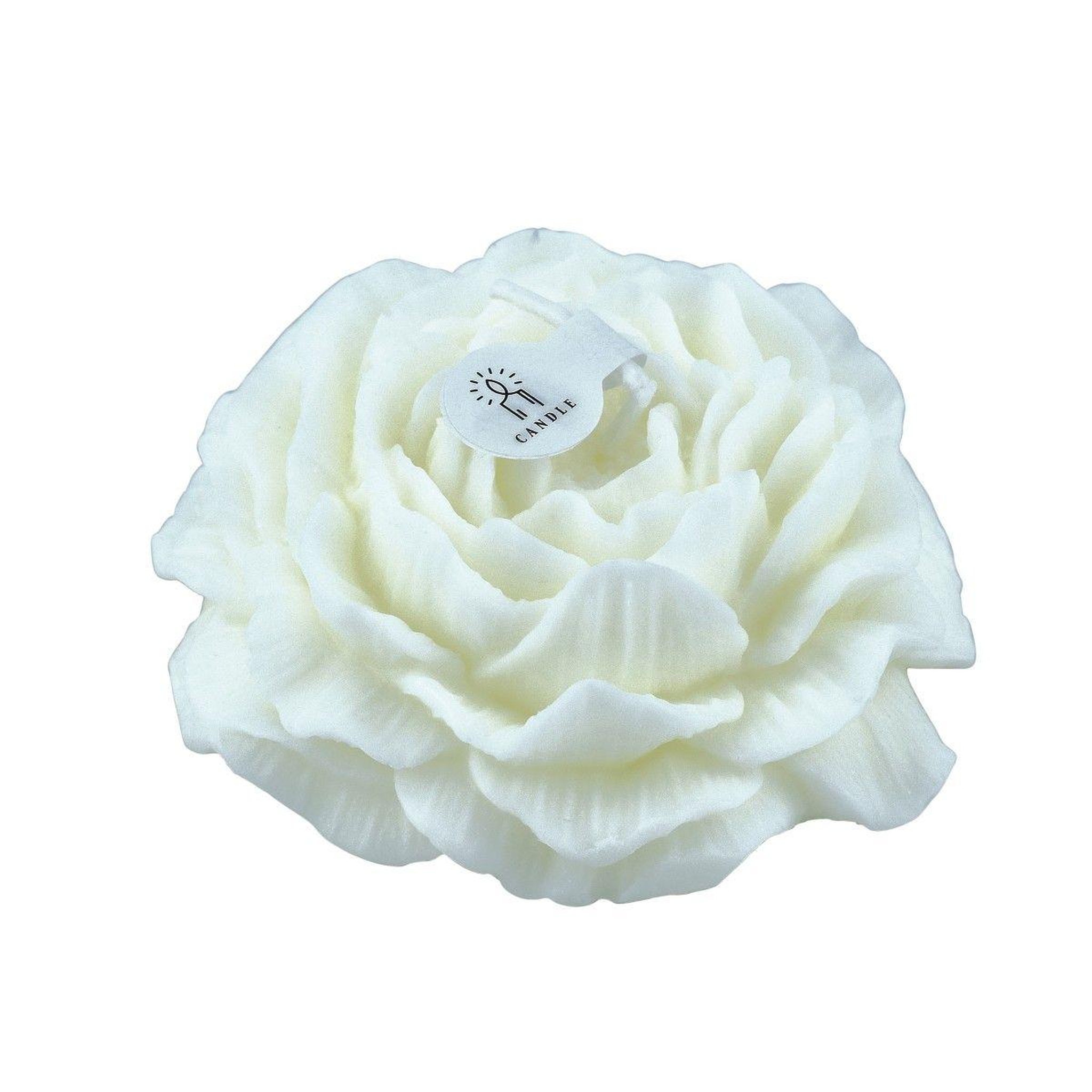 SC CRYSTAL Bougie parfumée Rose - Blanc