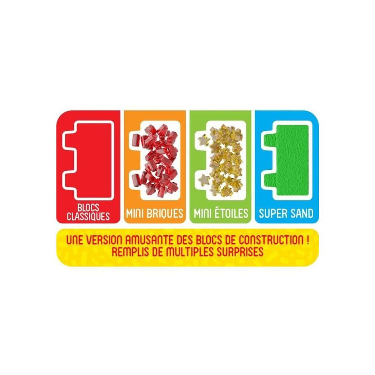 GOLIATH Coffret briques - Jeu de construction - JELLY BLOX - GOLIATH - 24 pieces - Des 2 ans