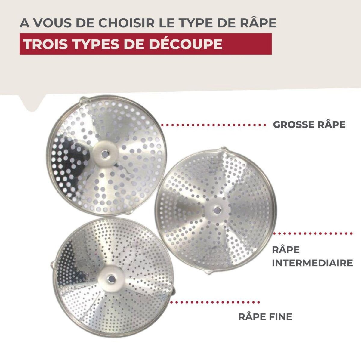 Fackelmann Moulin à légumes inox 24 cm Fackelmann Handmade Tradition