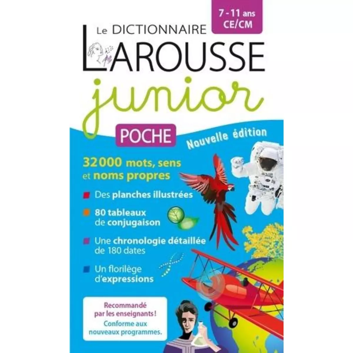  LE DICTIONNAIRE LAROUSSE JUNIOR POCHE CE/CM, Larousse