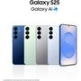 Voir la diapositive 2 : Samsung Smartphone Galaxy S25 Bleu nuit 512Go