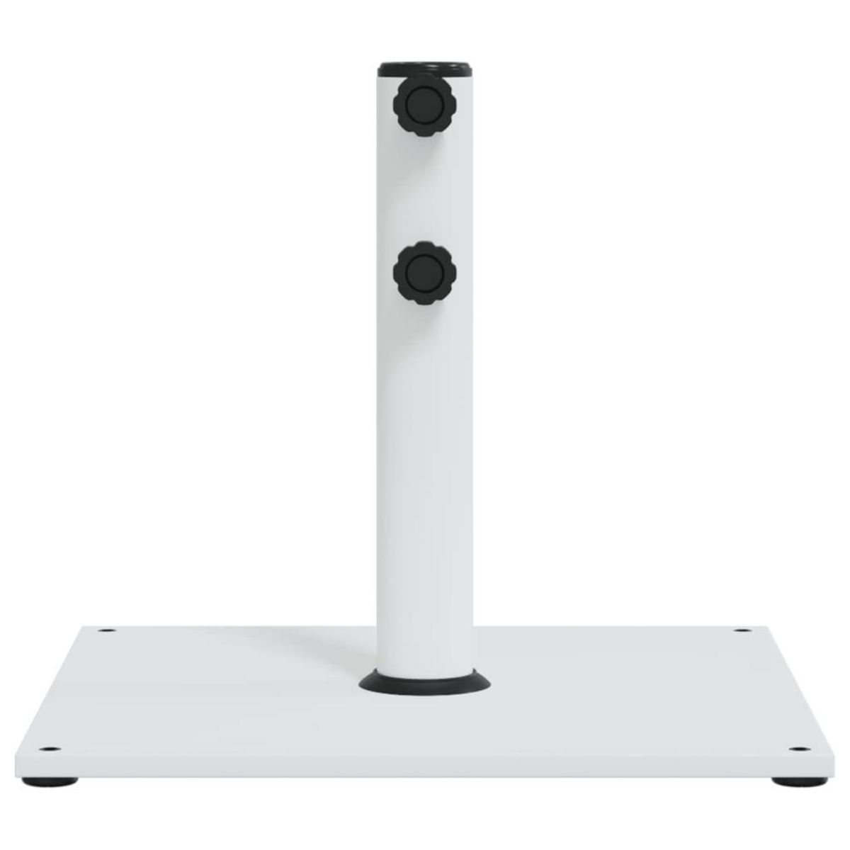 VIDAXL Base de parasol pour mats Ø32/38/48 mm 17 kg carre