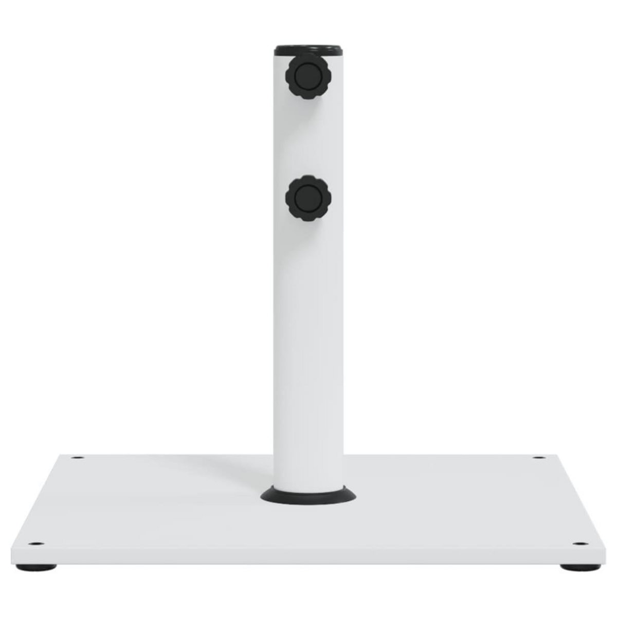 VIDAXL Base de parasol pour mats Ø32/38/48 mm 17 kg carre