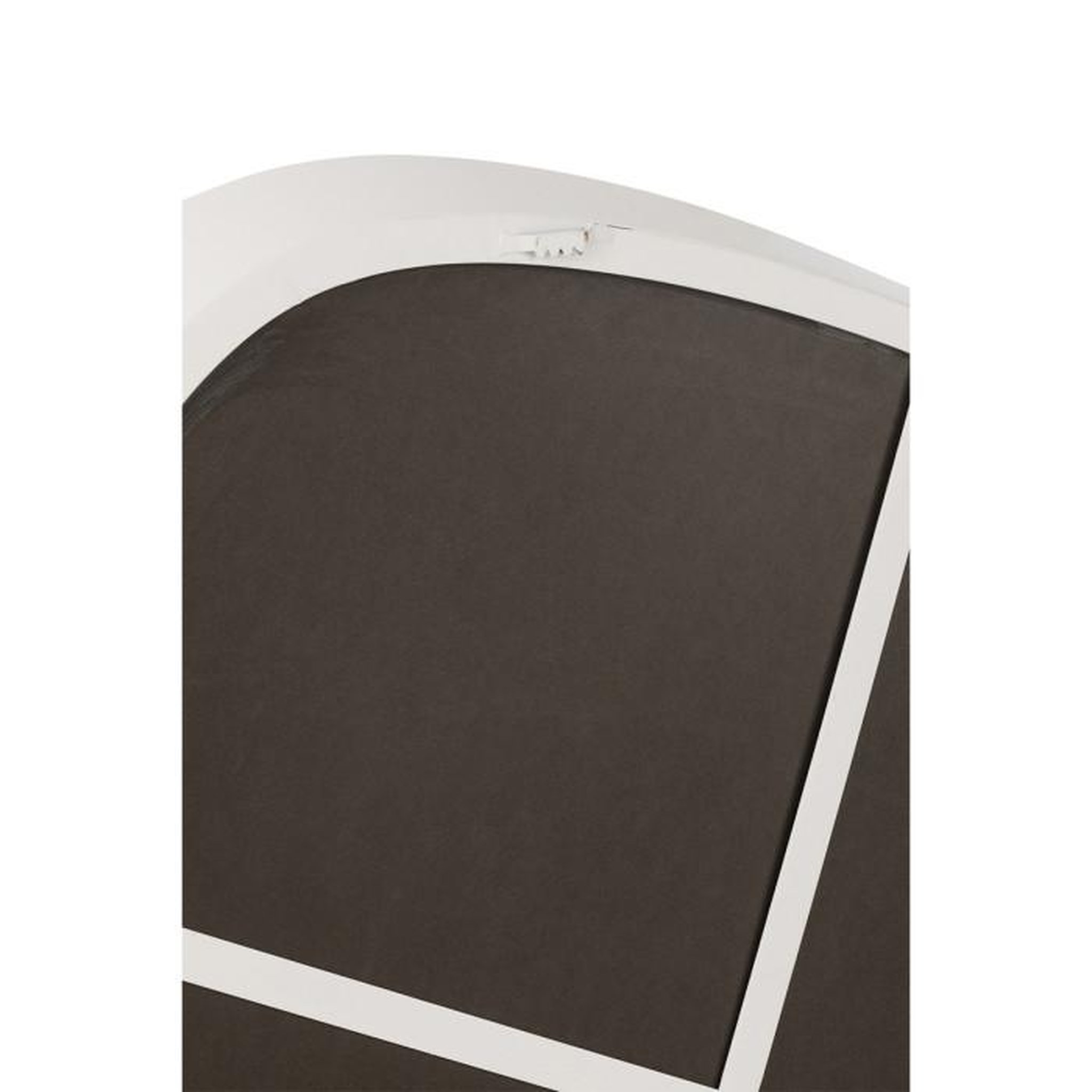 Voir la diapositive 3 : Paris Prix Miroir Mural en Métal  Lorenzo  86cm Blanc