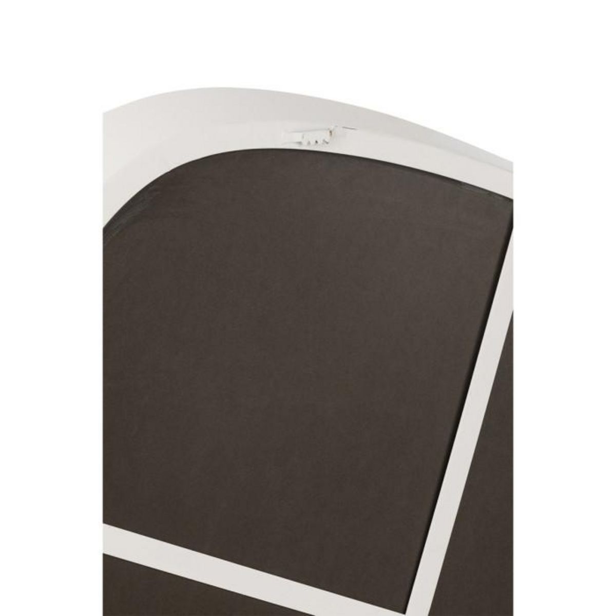 Paris Prix Miroir Mural en Métal  Lorenzo  86cm Blanc