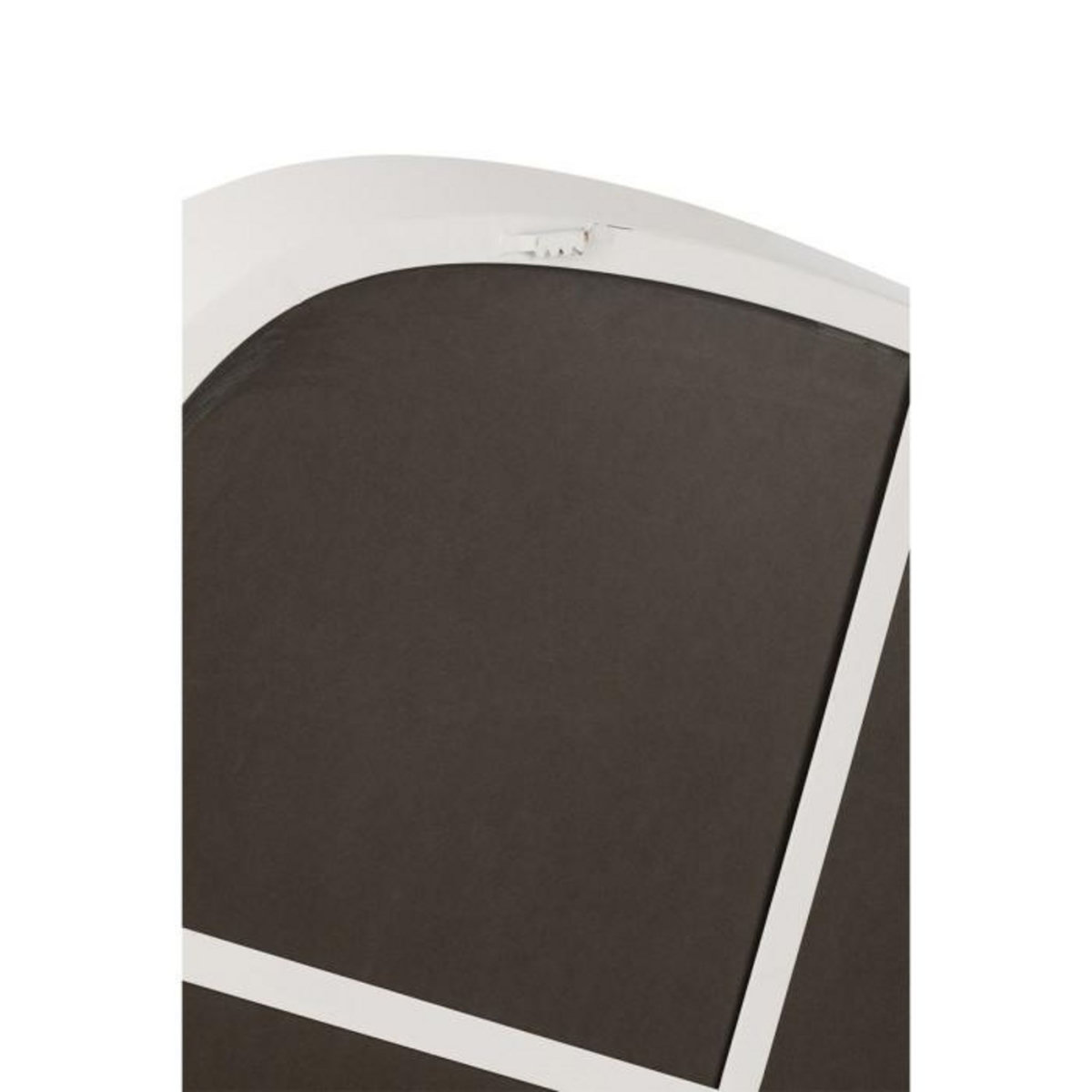 Paris Prix Miroir Mural en Métal  Lorenzo  86cm Blanc