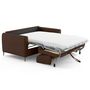 Voir la diapositive 3 : LISA DESIGN Owen - canapé 3 places convertible express couchage quotidien 140 cm matelas 12 cm en simili